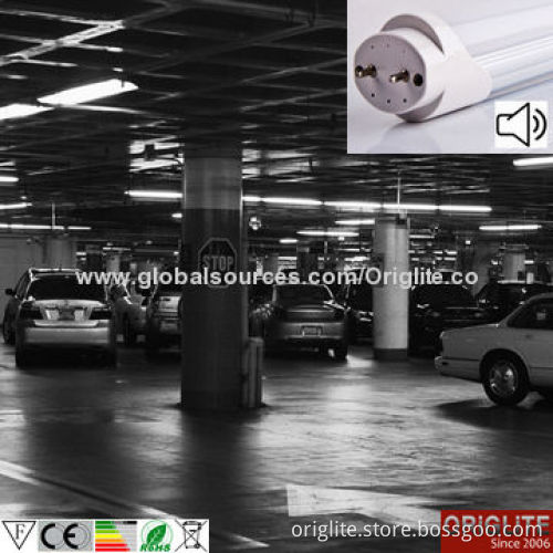 T8 Tube Lamp, Sound Controlled, 18W/85-245V AC/Samsung Chip/110lm/W, 1980lm LIFUD Driver, Compatible